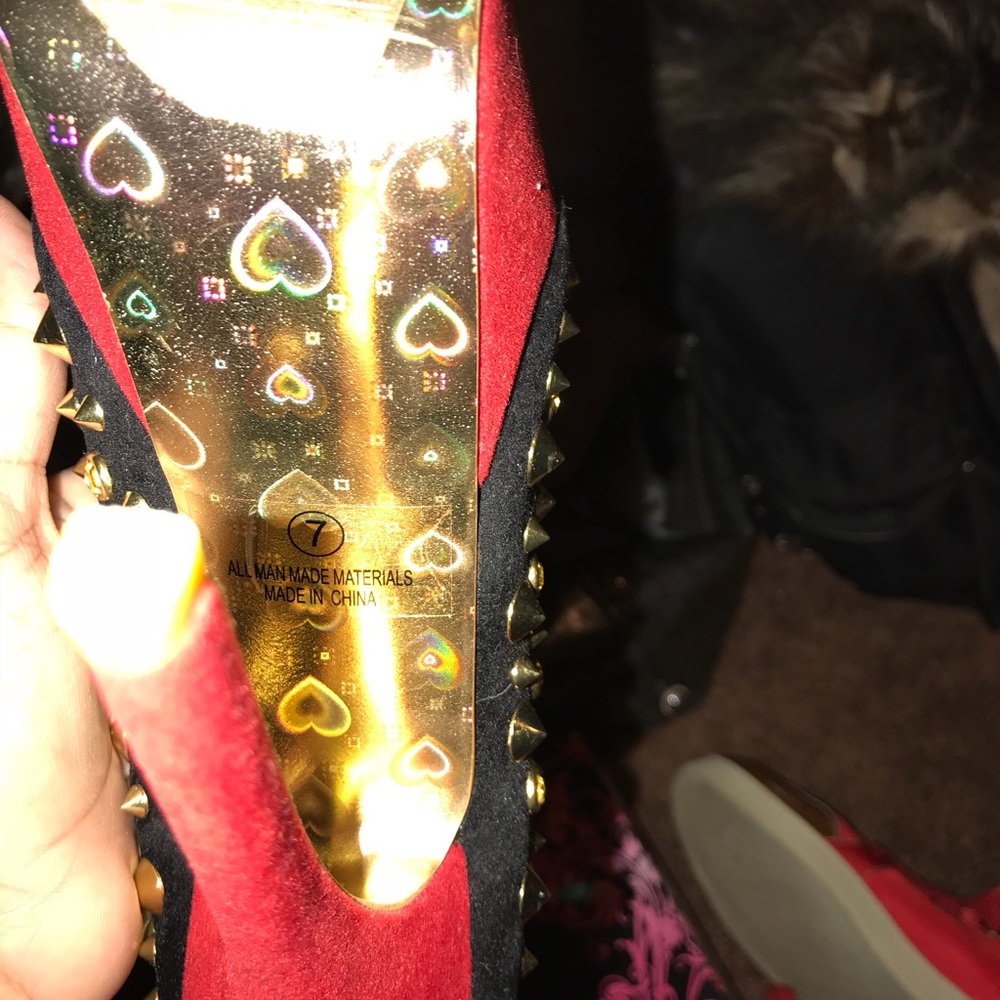Studded Pumps - Picture 3 of 3